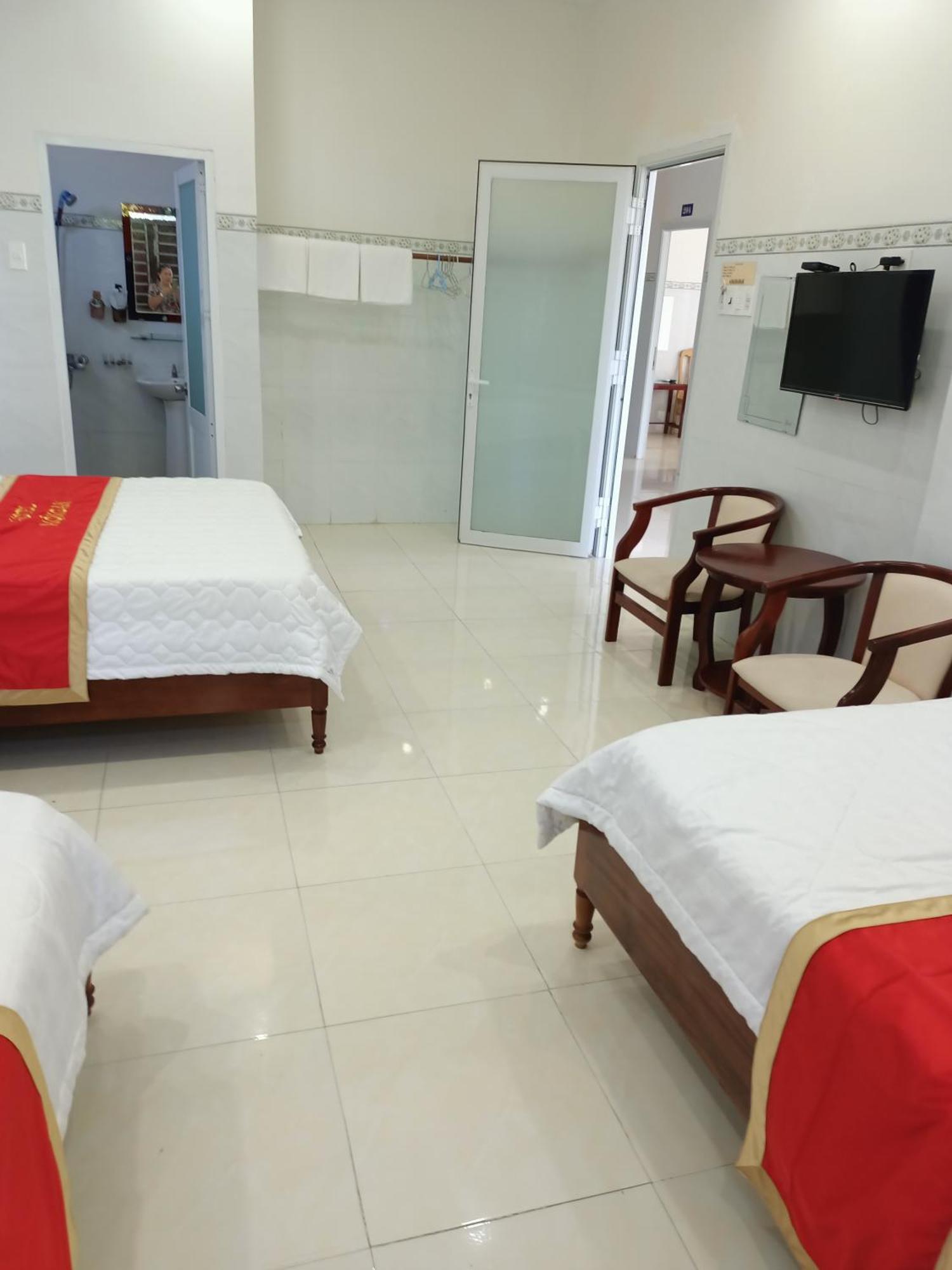 Khach San Mong An Hotel Vinh Hy Bagian luar foto